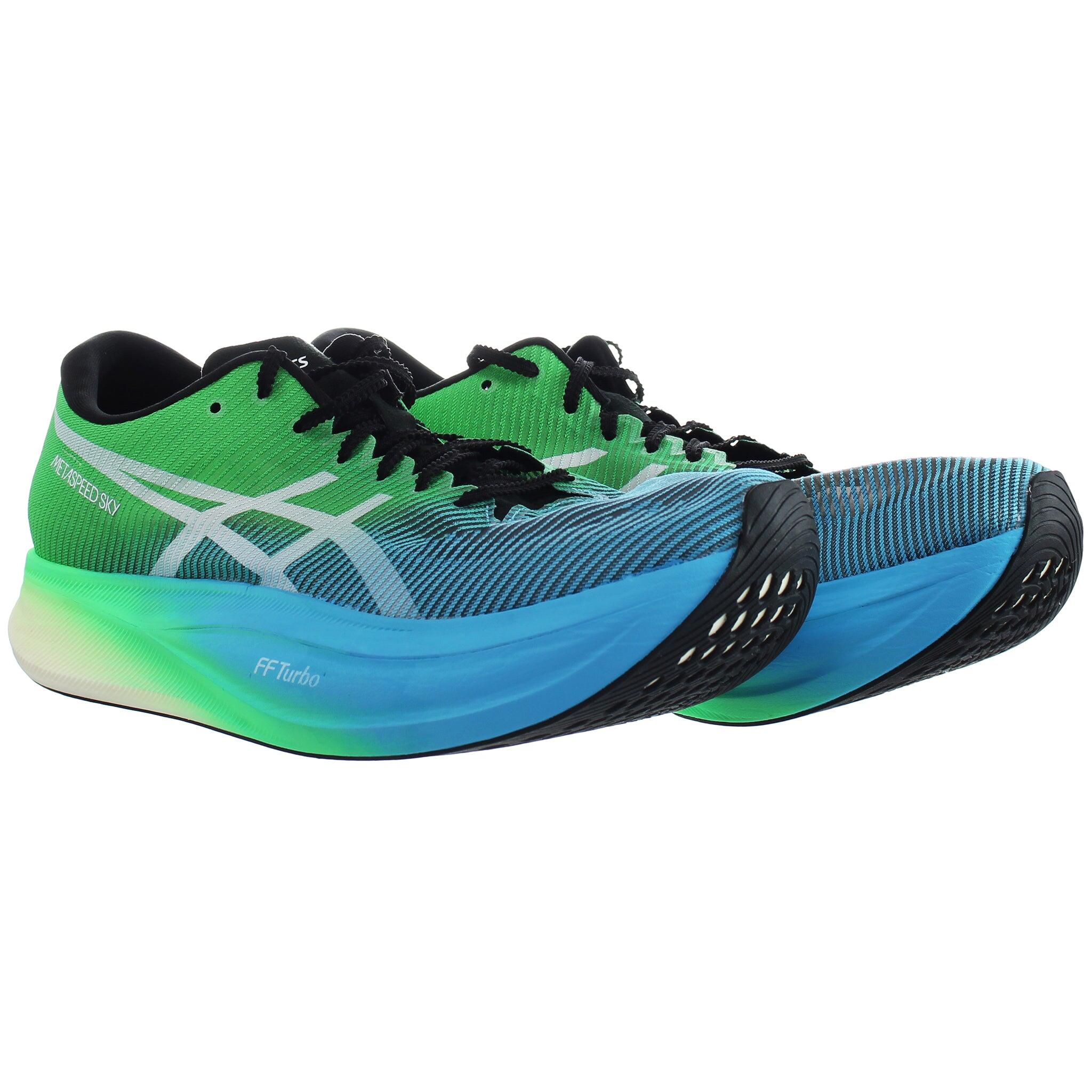 Asics Metaspeed Sky+ Mens Blue/Green Running Shoes 2/5