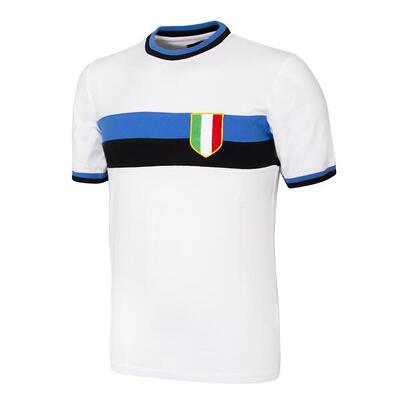 Camiseta de Fútbol Retro - Hombre - FC Internazionale 64 - 65 Visitante - Blanco