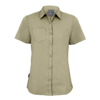 Dames expert kiwi shirt met korte mouwen (kiezelsteentjes)