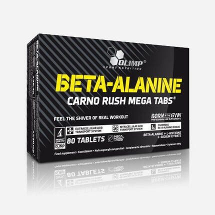Beta-Alanine Carno Rush - - 80 stuks