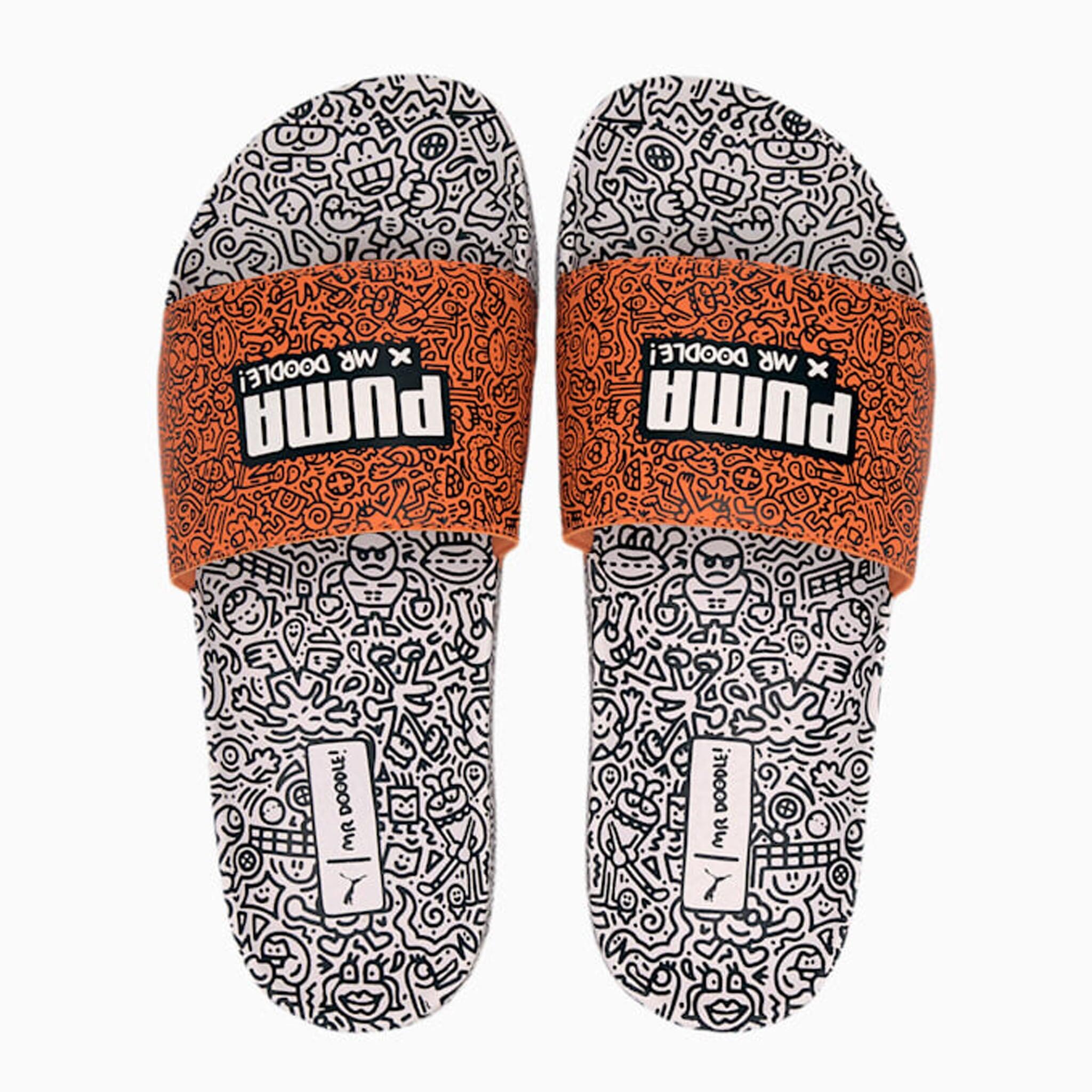 PUMA Puma x Mr Doodle Leadcat 20 Multicolor Womens Flip-Flops