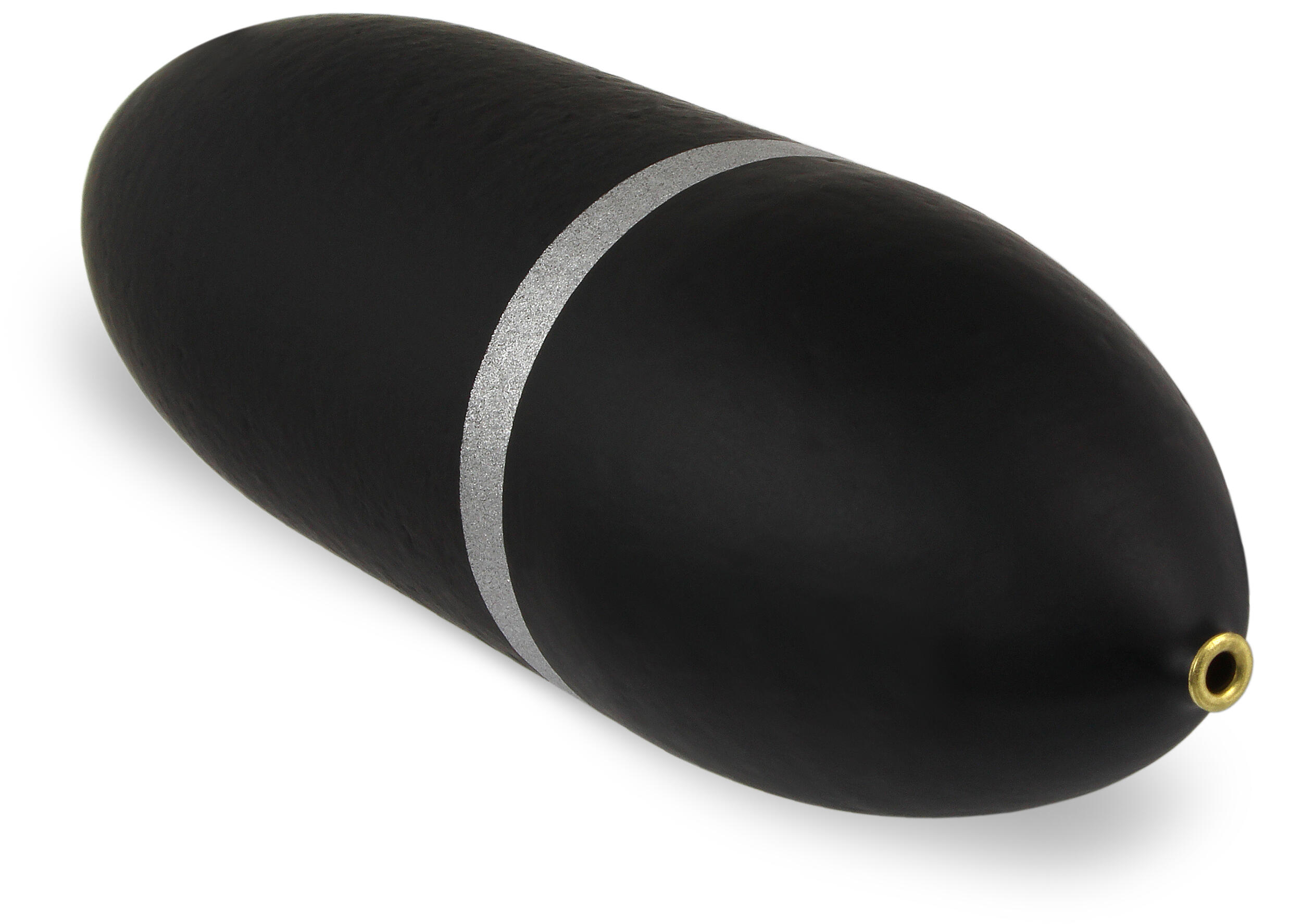 3er Set Unterwasser Wels Raubfisch Posen Schwarz Messingösen (40 g, 60 g, 120 g) 2/2