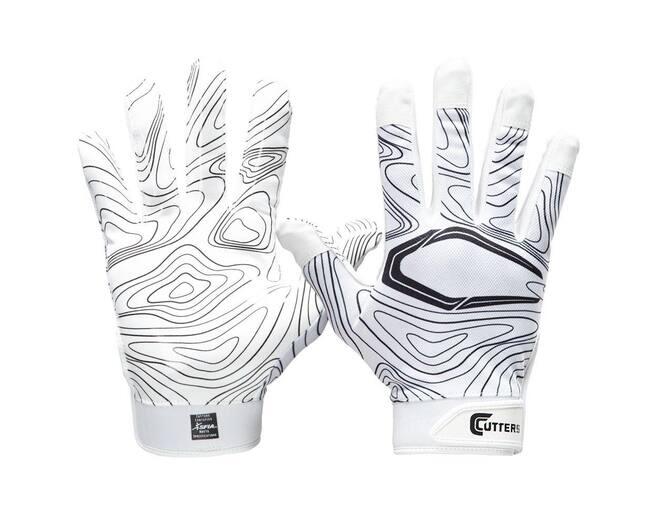 CUTTERS Cutters S150 Game Day Receiver Topo Jugend S/M Weiß