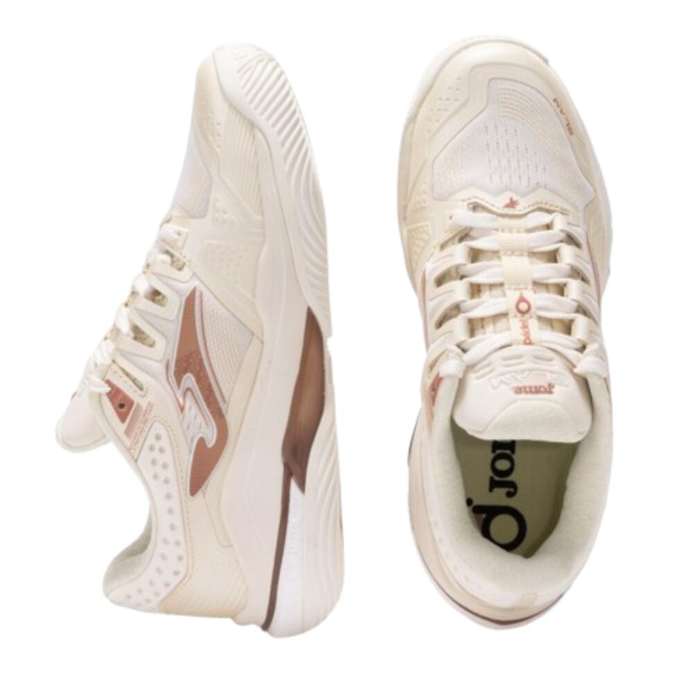 Sapatilhas Padel Mulher Joma Slam Lady 24 Bege 3/5