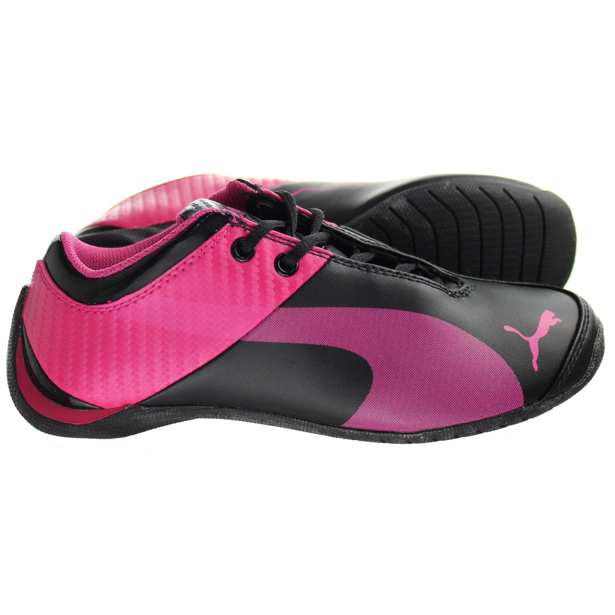 Puma Future CAT M1 Kids Black/Pink Trainers 4/5