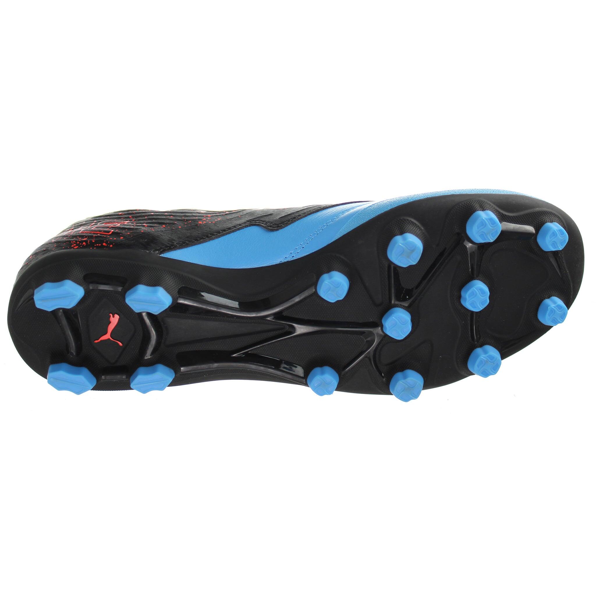 Puma One CC HG Mens Black/Blue Football Boots PUMA Decathlon