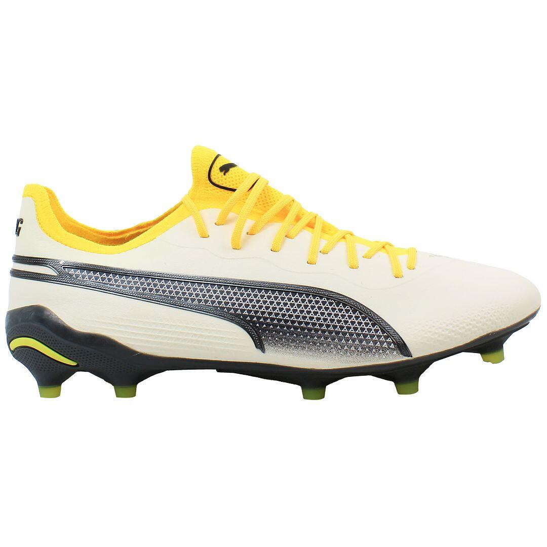 Puma King Ultimate FG/AG Mens Off White Football Boots 2/5