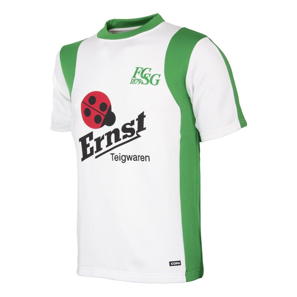 COPA FOOTBALL Retro Voetbalshirt - Heren - FC St. Gallen 1978 - 80 - Wit
