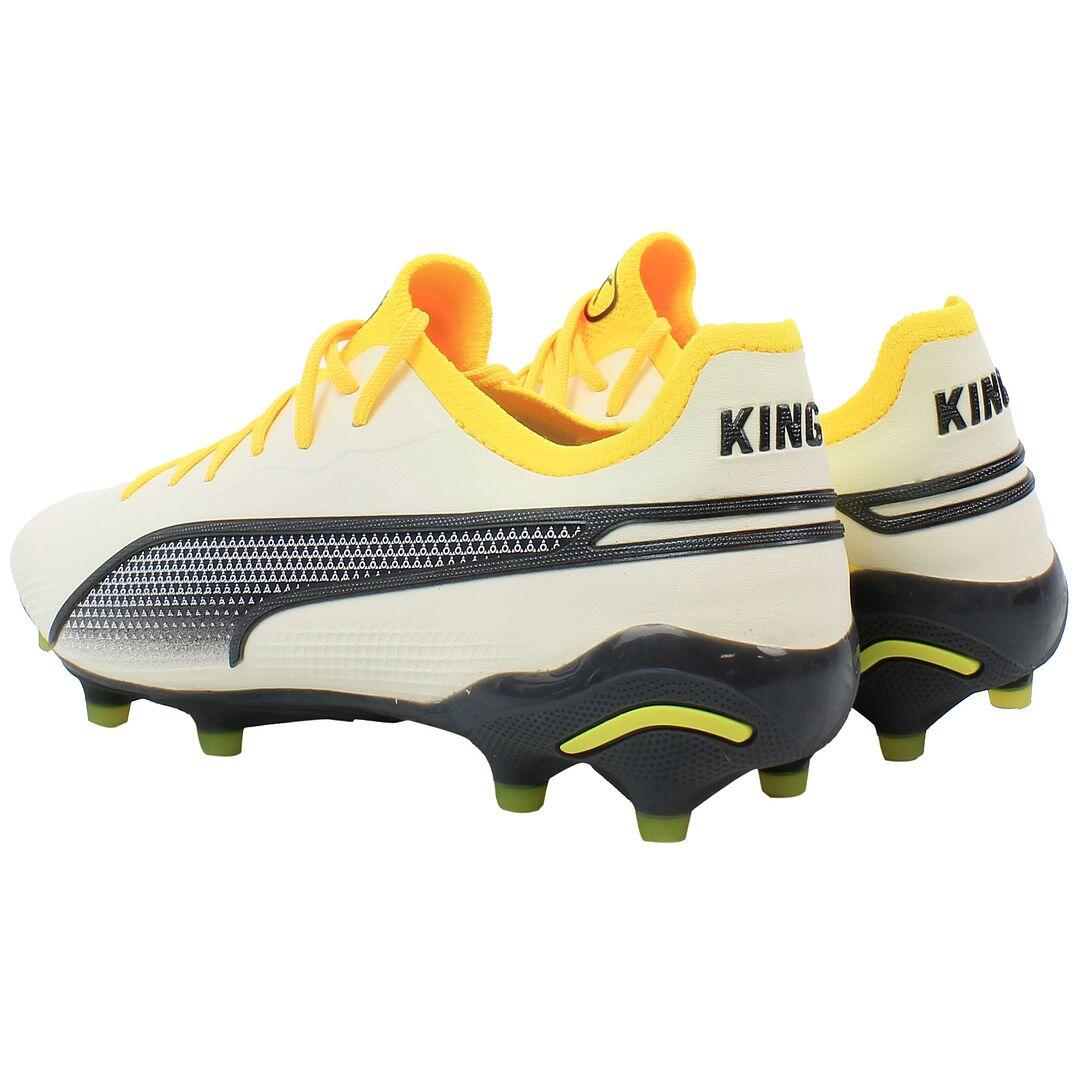 Puma King Ultimate FG/AG Mens Off White Football Boots 3/5
