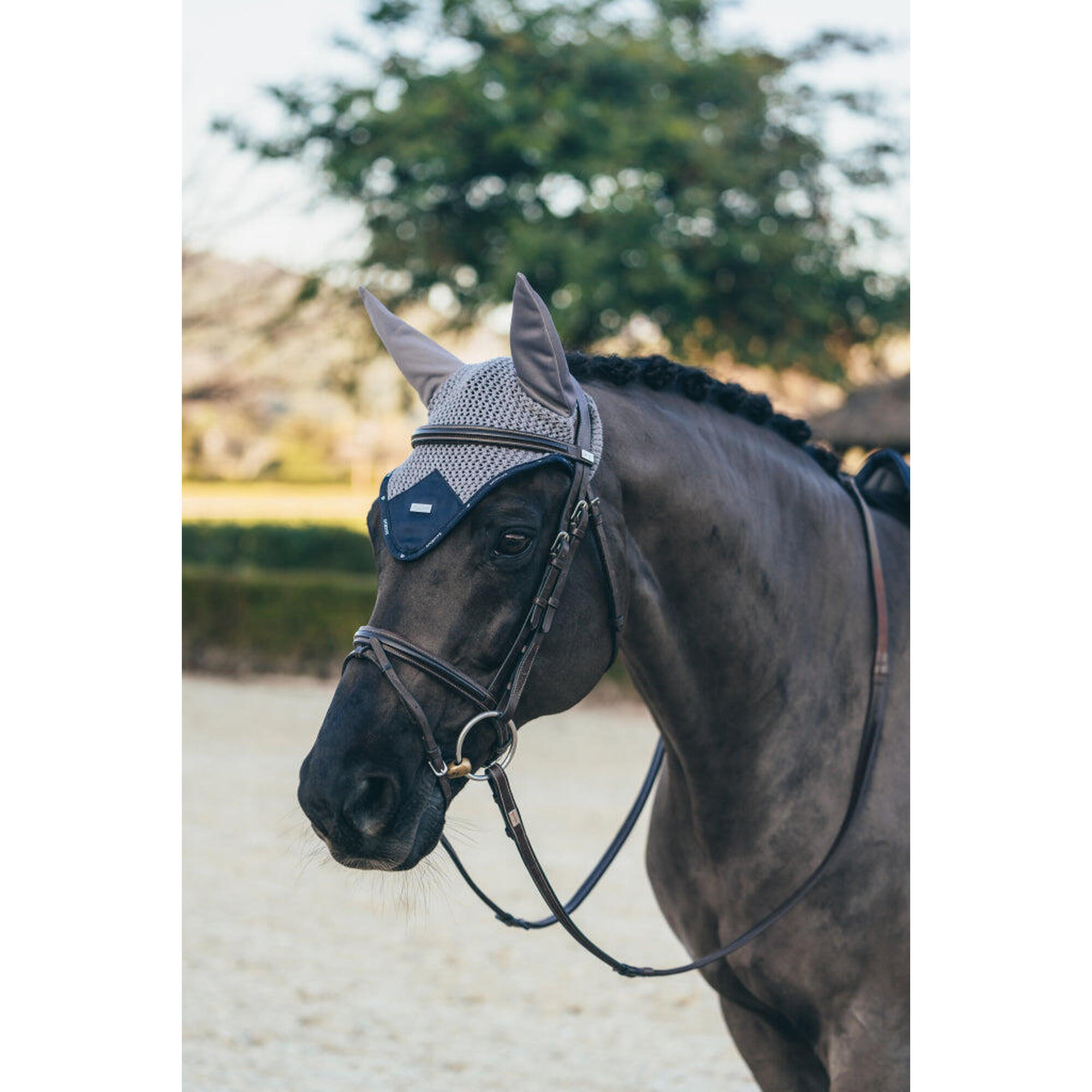 Equestrian Stockholm - Bonnet Sportive Blue Ash - Equestrian Stockholm - Bonnet Cheval - Gris - Fs - Decathlon