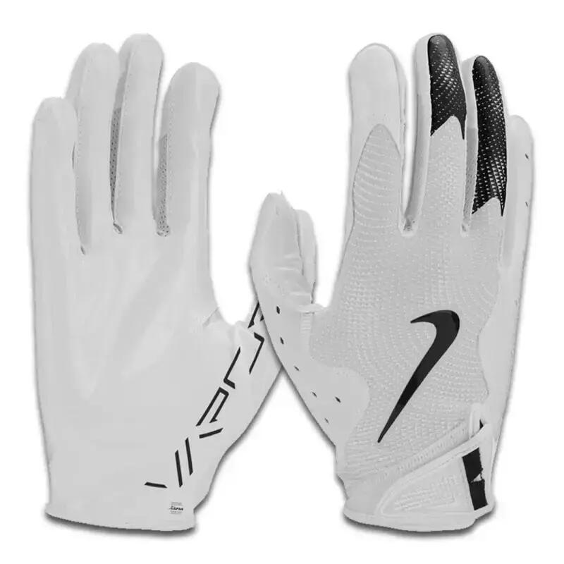 Gants de football américain Nike vapor Jet 8.0 Blanc 1/4