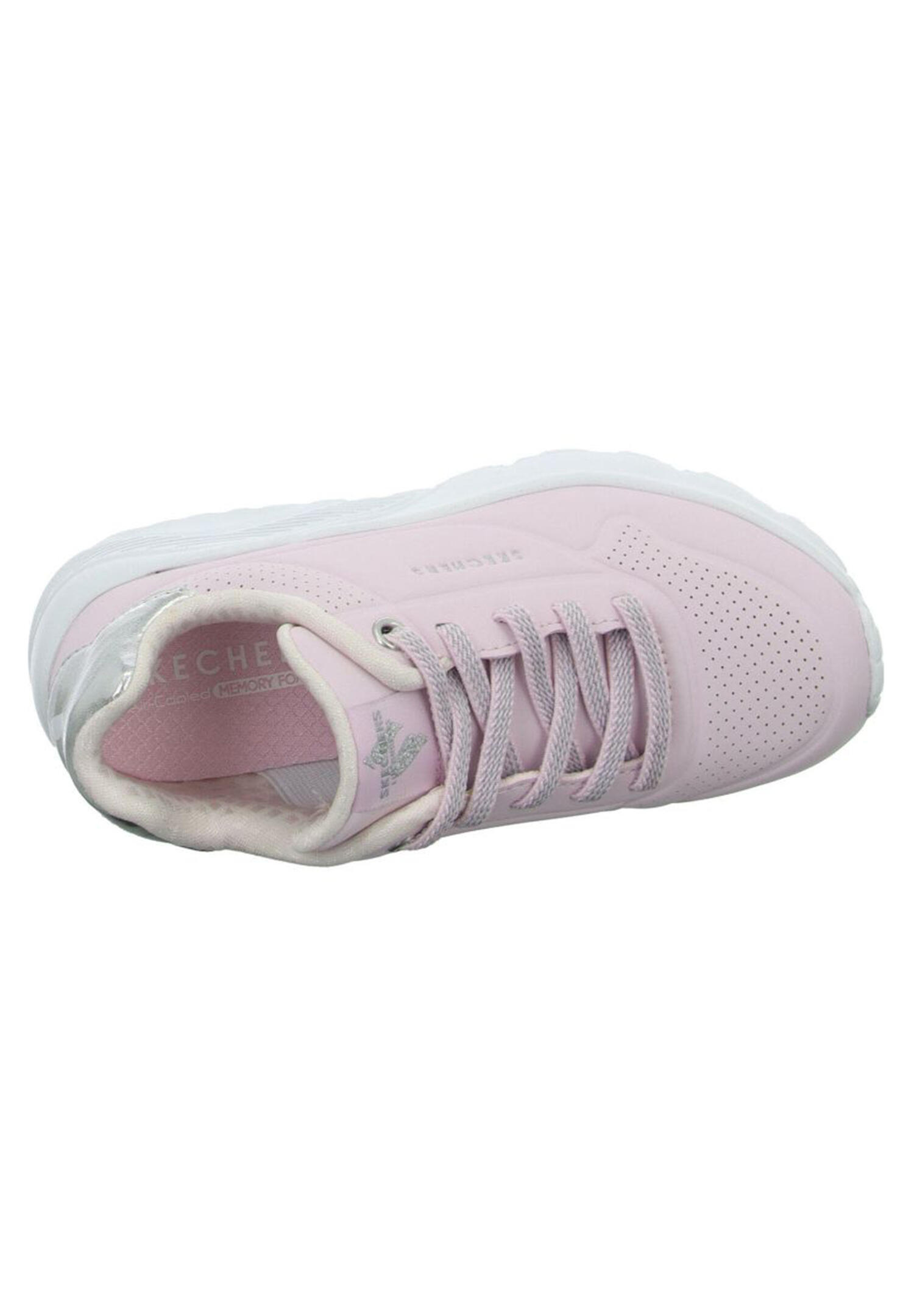 Baskets Skechers Modèle Uno Lite-metallic Mo Couleur Rose 4/6