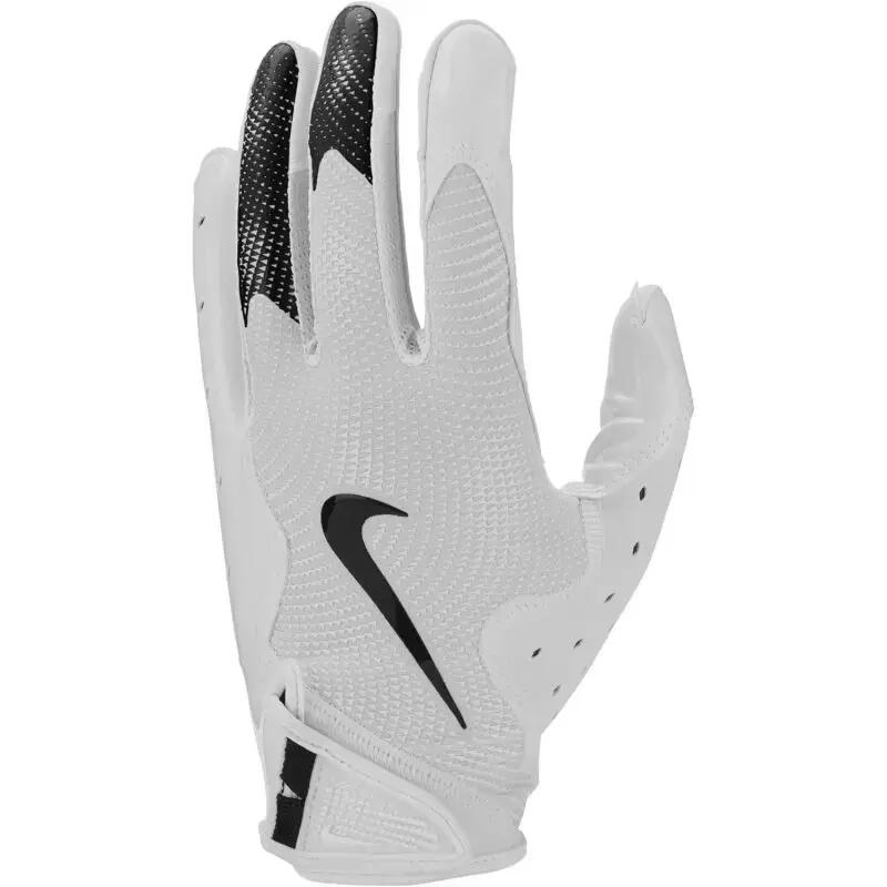 Gants de football américain Nike vapor Jet 8.0 Blanc 3/4