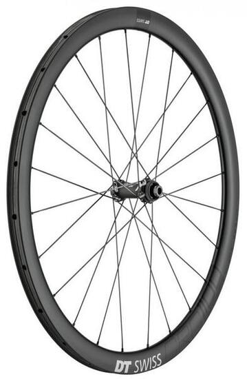 DT SWISS Roue (avant) CRC1100 Spline DB 38 Tubulaire carbone, Center Lock...