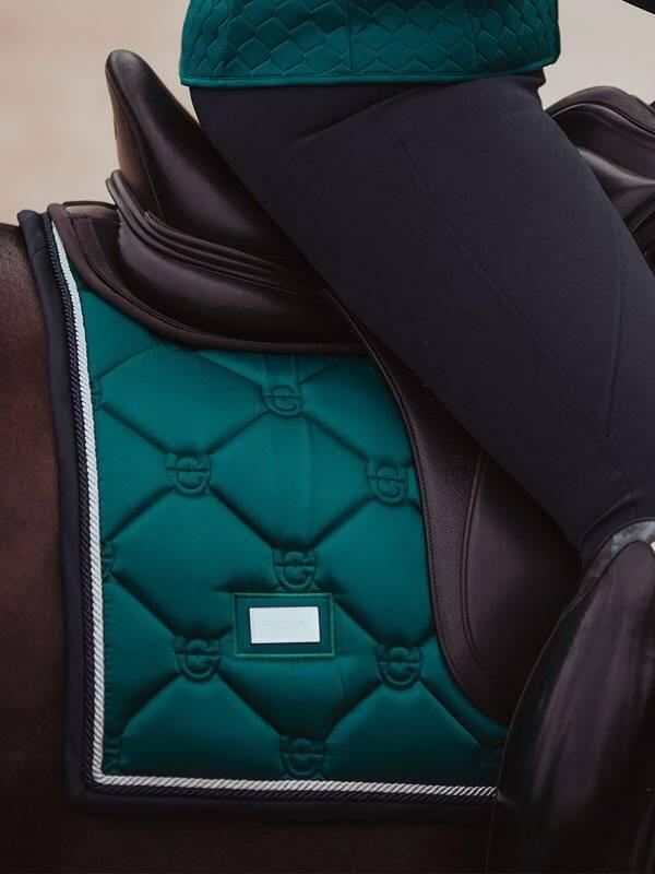 Tapis De Selle Dressage Equestrian Stockholm Amaranth - Taille COMPLET