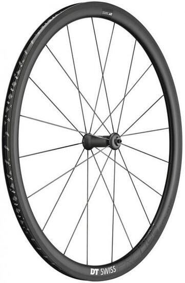 DT SWISS Laufrad (Vorderrad) PRC 1400 Spline 35 Carbon, schwarz, 100/5mm QR