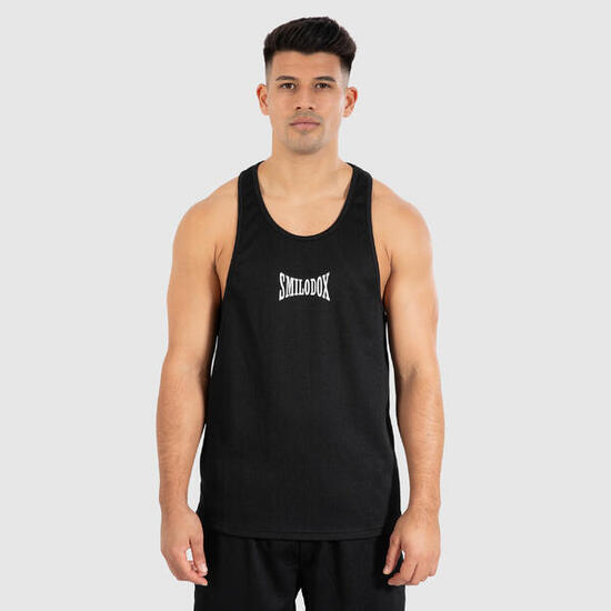 Herren Stringer Top Classic Ripp Blau