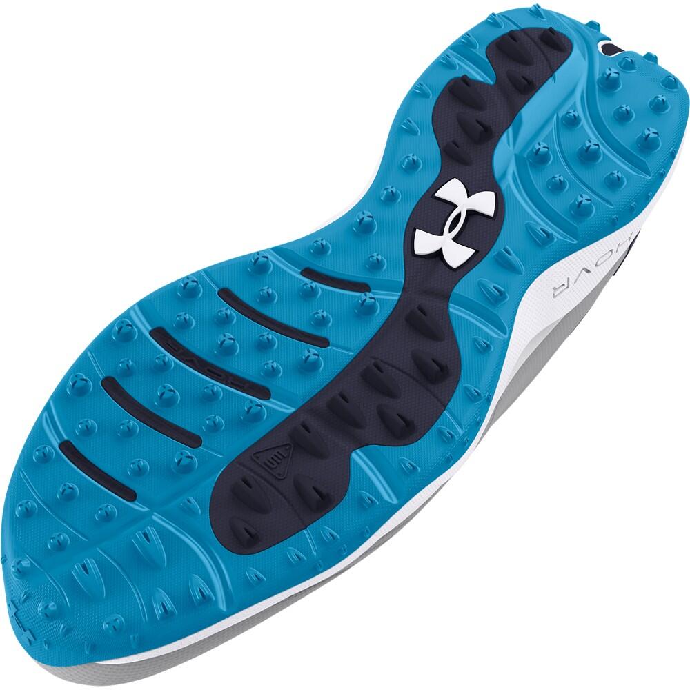Chaussures de golf Homme Under Armour Drive Pro SL Wide Gris Bleu 4/5