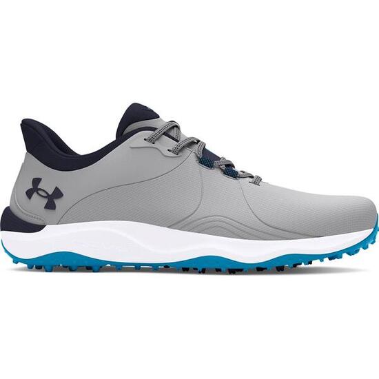 Chaussures de golf Homme Under Armour Drive Pro SL Wide Gris Bleu