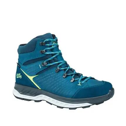 Schoenen - Hiking - Heren - Bluecliff ES - Hoge, Duurzaam - Donkerblauw/Grijs