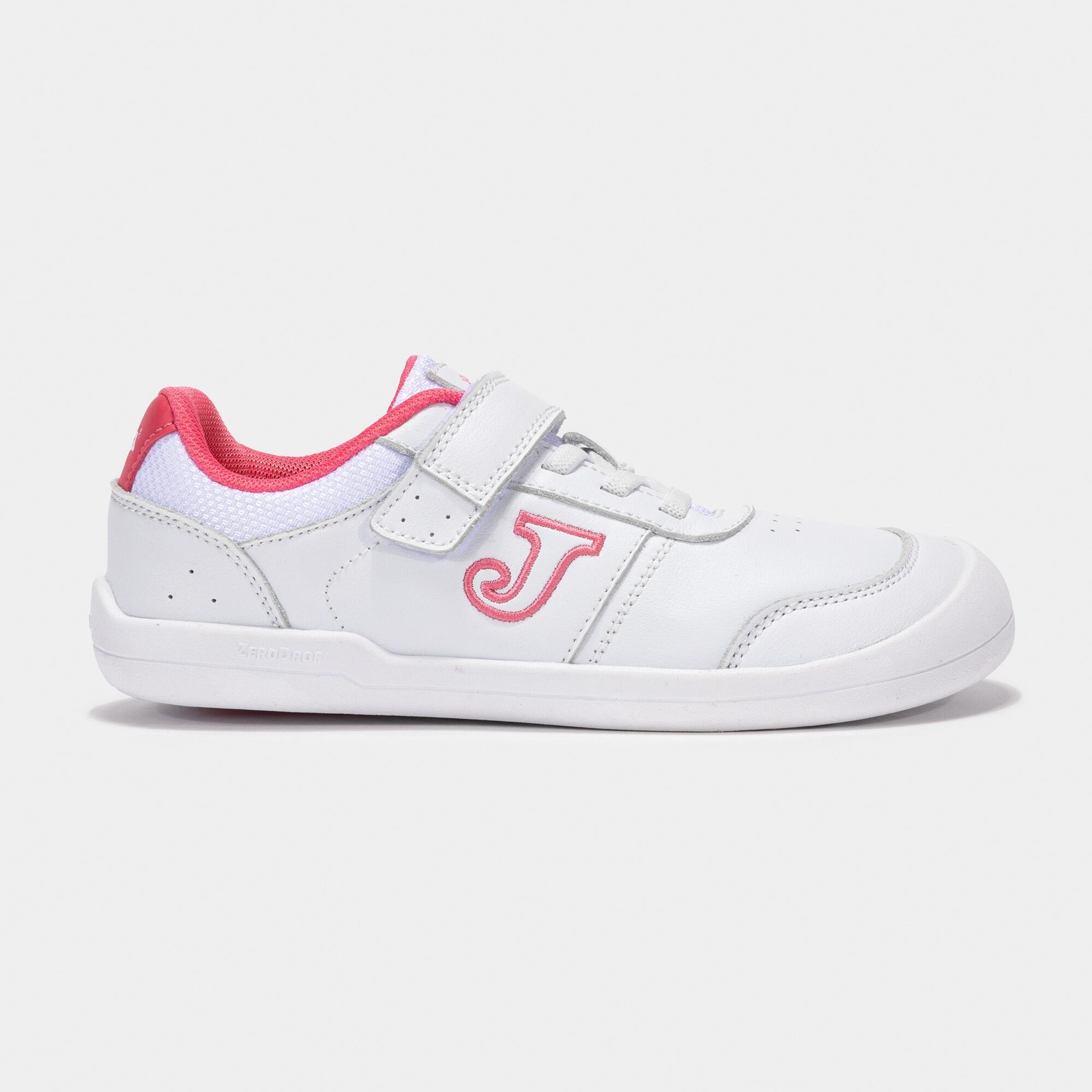 Joma - Chaussures Enfants Joma Vela Jr 25 Blanc - Chaussures De Sport - Blanc|rose - Decathlon