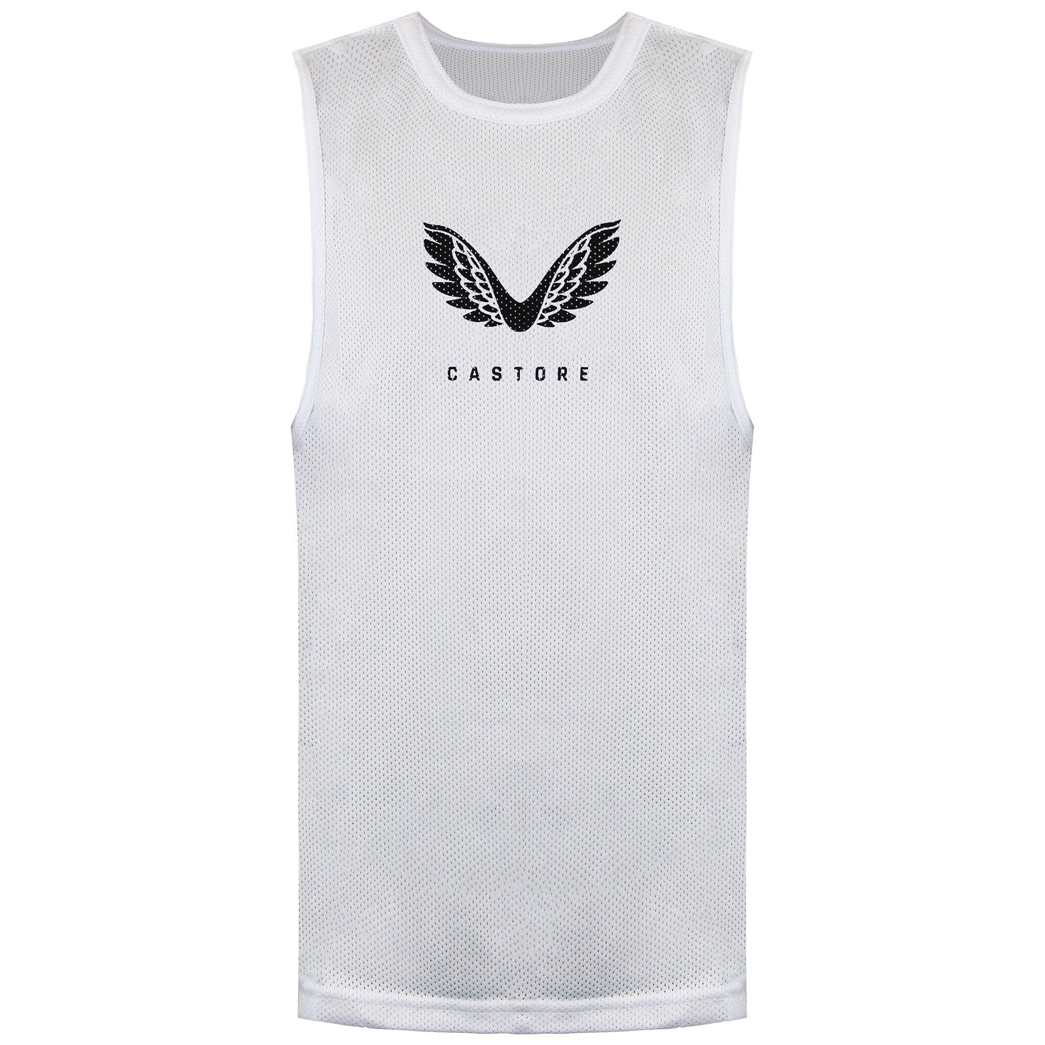 Castore Logo Kids White Training Vest 1/1