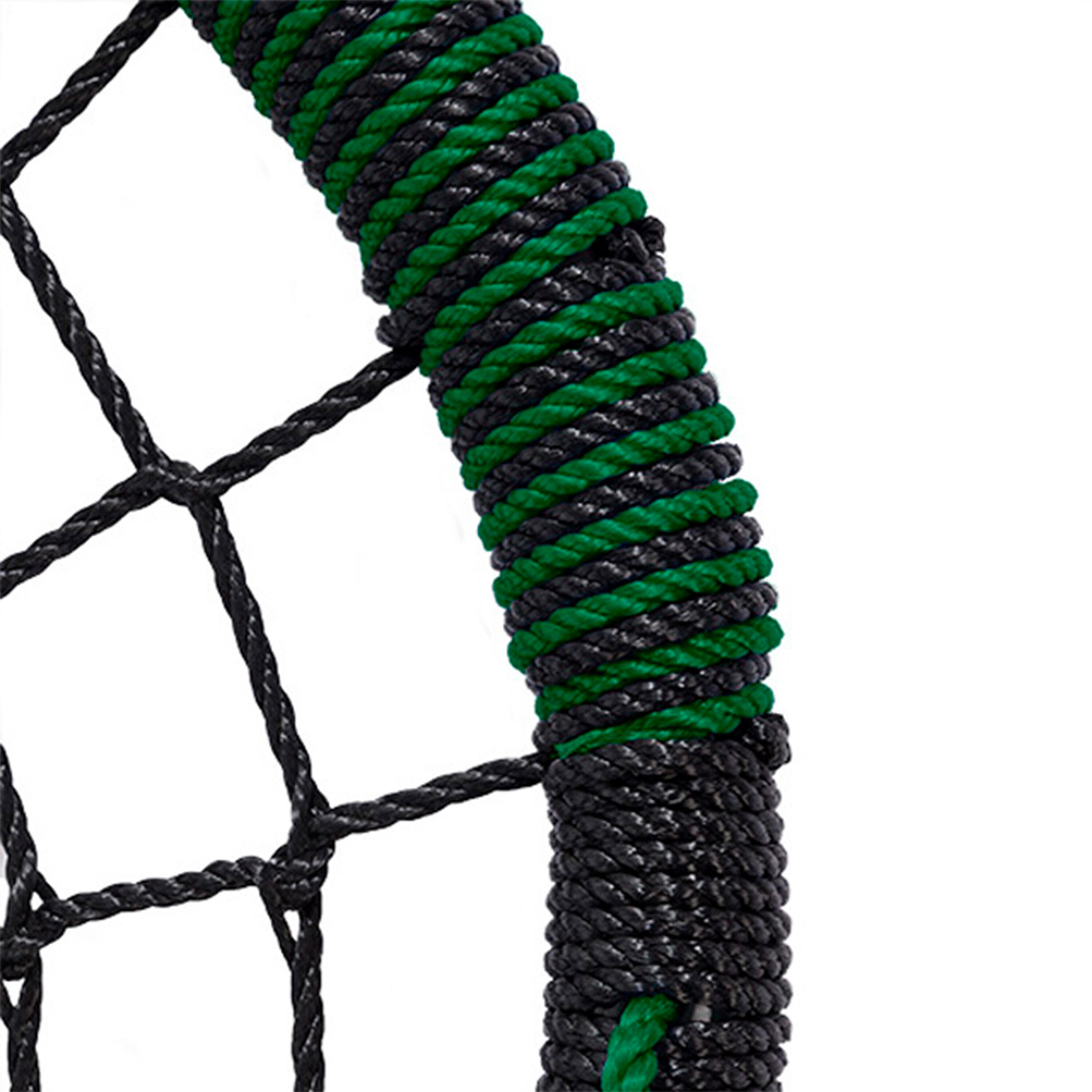 Balançoire Nid d’Oiseau Enfant 100 cm | Balançoire ronde verte 2/4