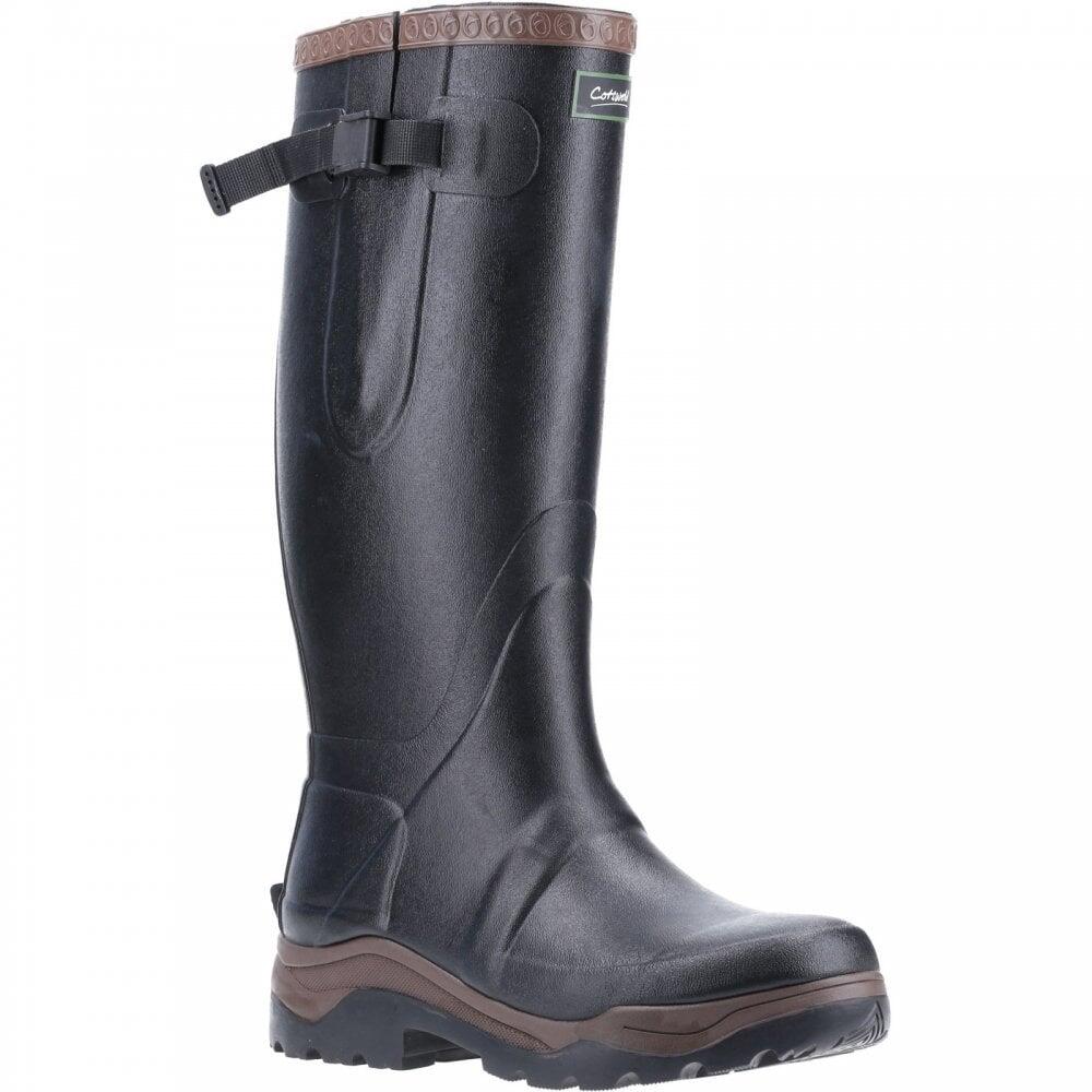 Cotswold Compass | Black | Heel Kick | Unisex Wellingtons COL: Black, 3/7