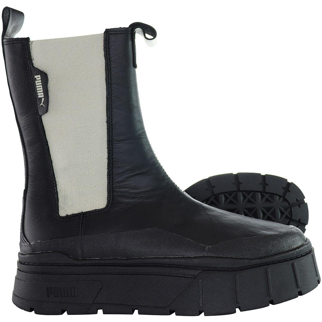 Puma Mayze Stack Chelsea Womens Black Boots 3/5