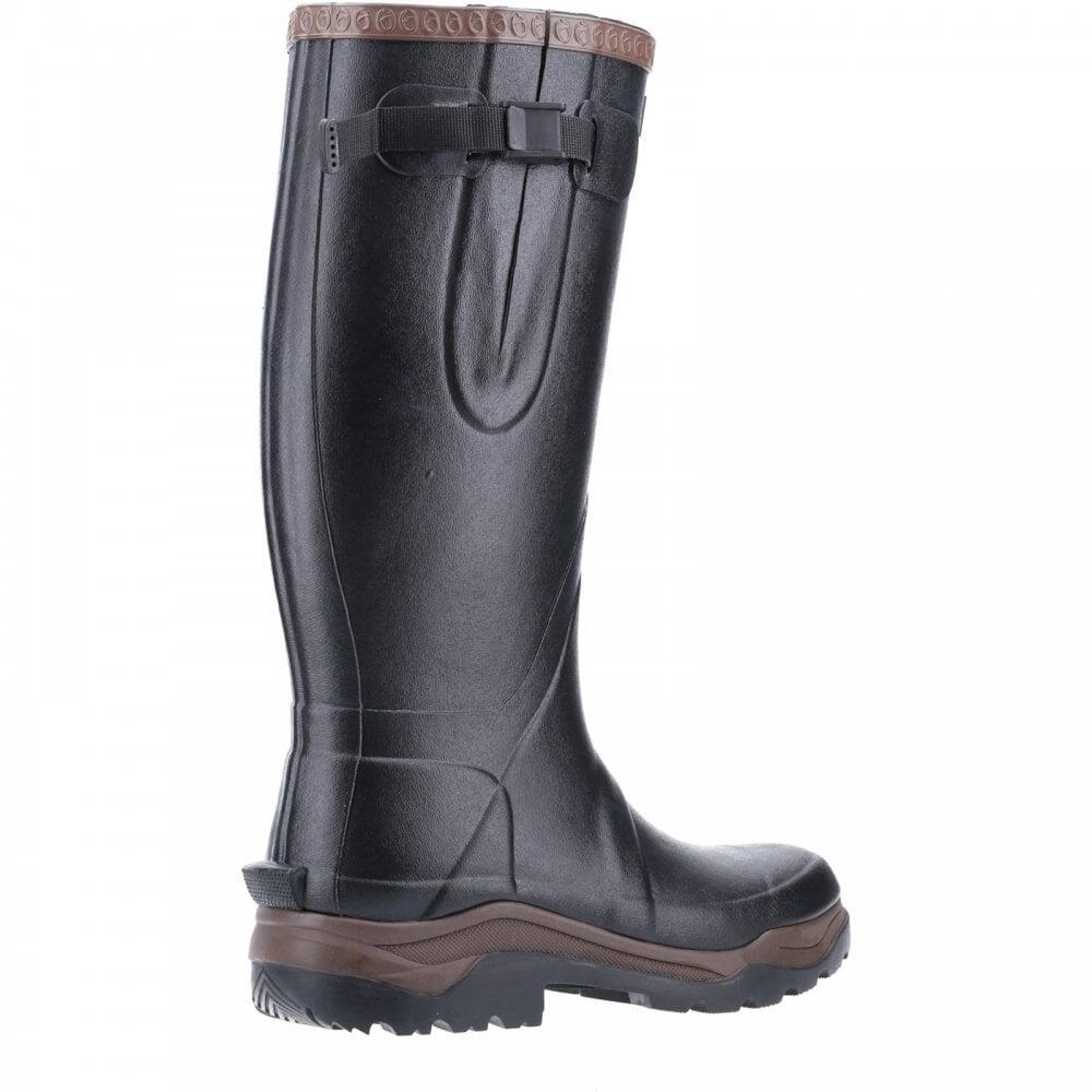 Cotswold Compass | Black | Heel Kick | Unisex Wellingtons COL: Black, 4/7