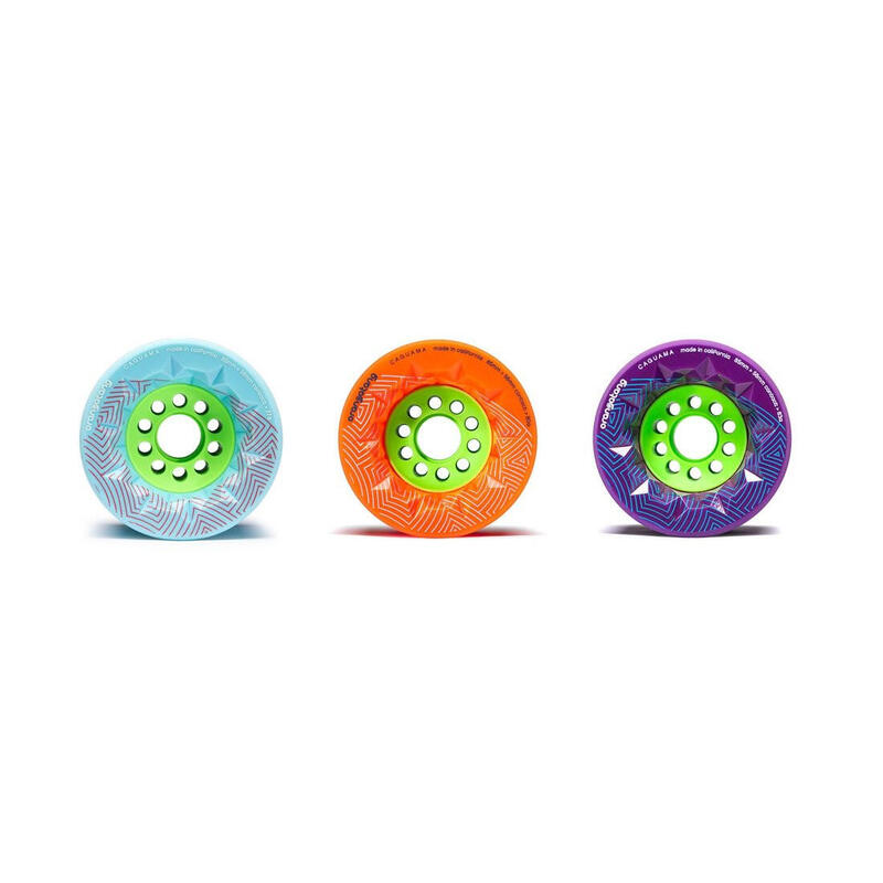 Kolečka Skateboard - Sk8 - Caguama - 85 mm - Oranžová - Orangatang
