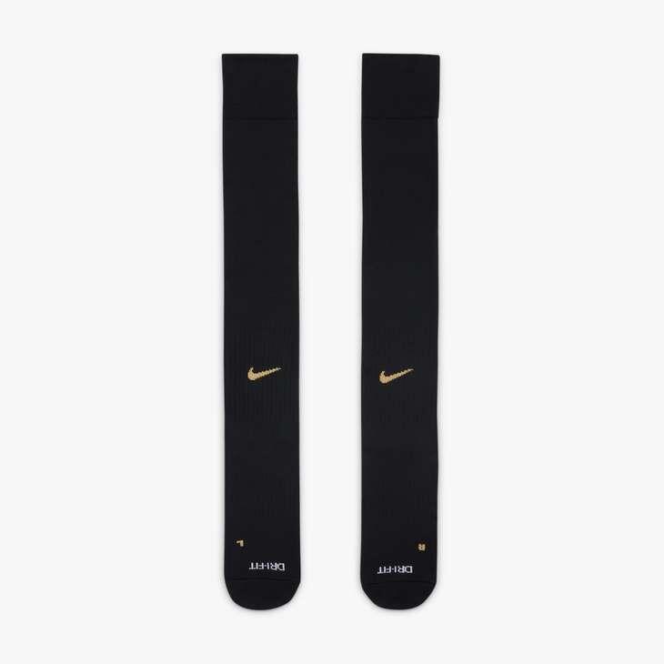 Calze da calcio nike nero/oro 3/3