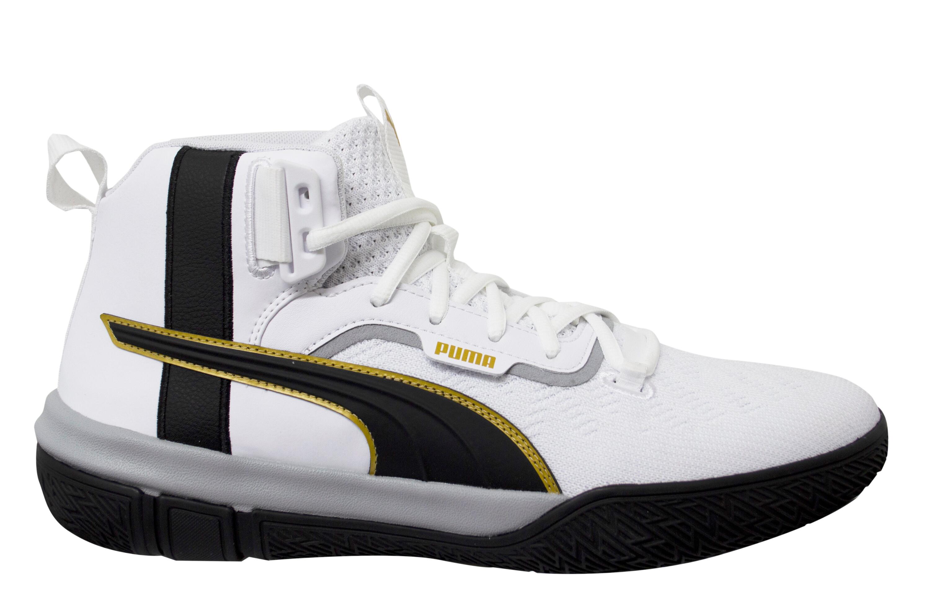 Puma Legacy 68 Mens Black/White Basketball Shoes 2/5