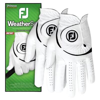 Footjoy weathersof handschoen heren 2 pack 2024