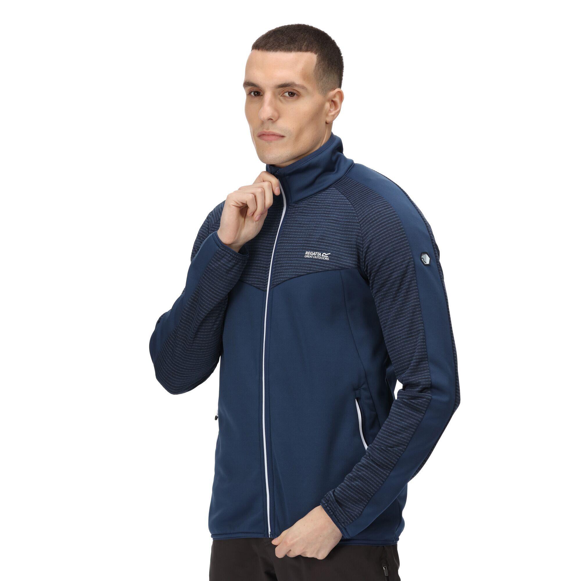 Sweat-shirt homme Regatta Yare Vi Extol Stretch softshell bleu adriatique 5/7