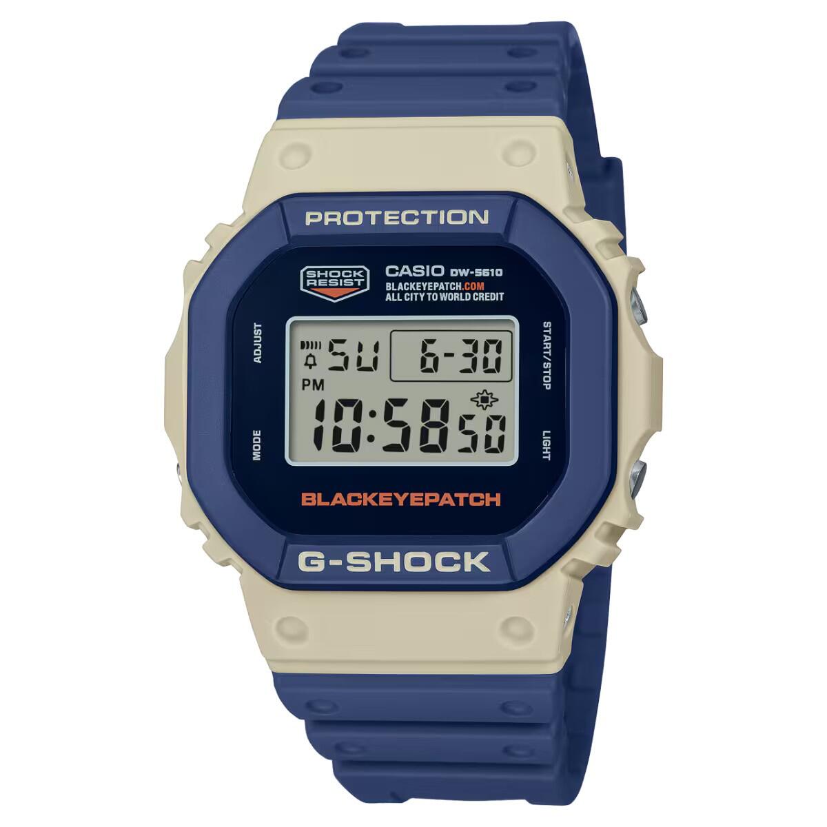 Casio Relogio Modelo Dw-5610Bep-2Er Para Unissex Unisex Azul da Decathlon