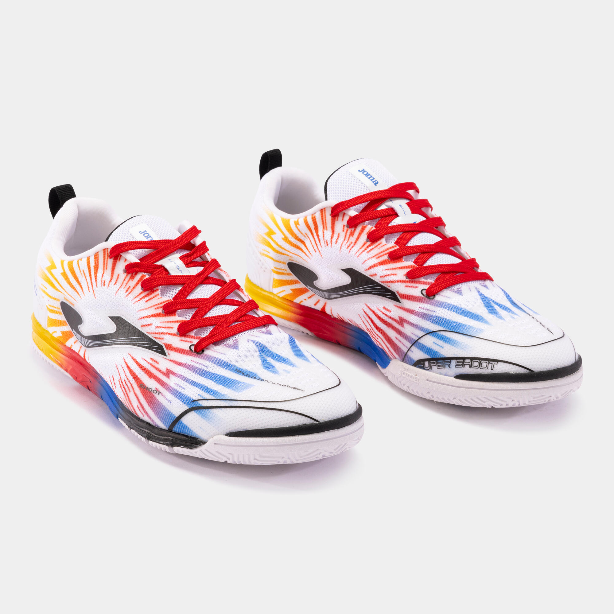 Chaussures Futsal Adulte Joma Tactico 24 IN Blanc 2/5