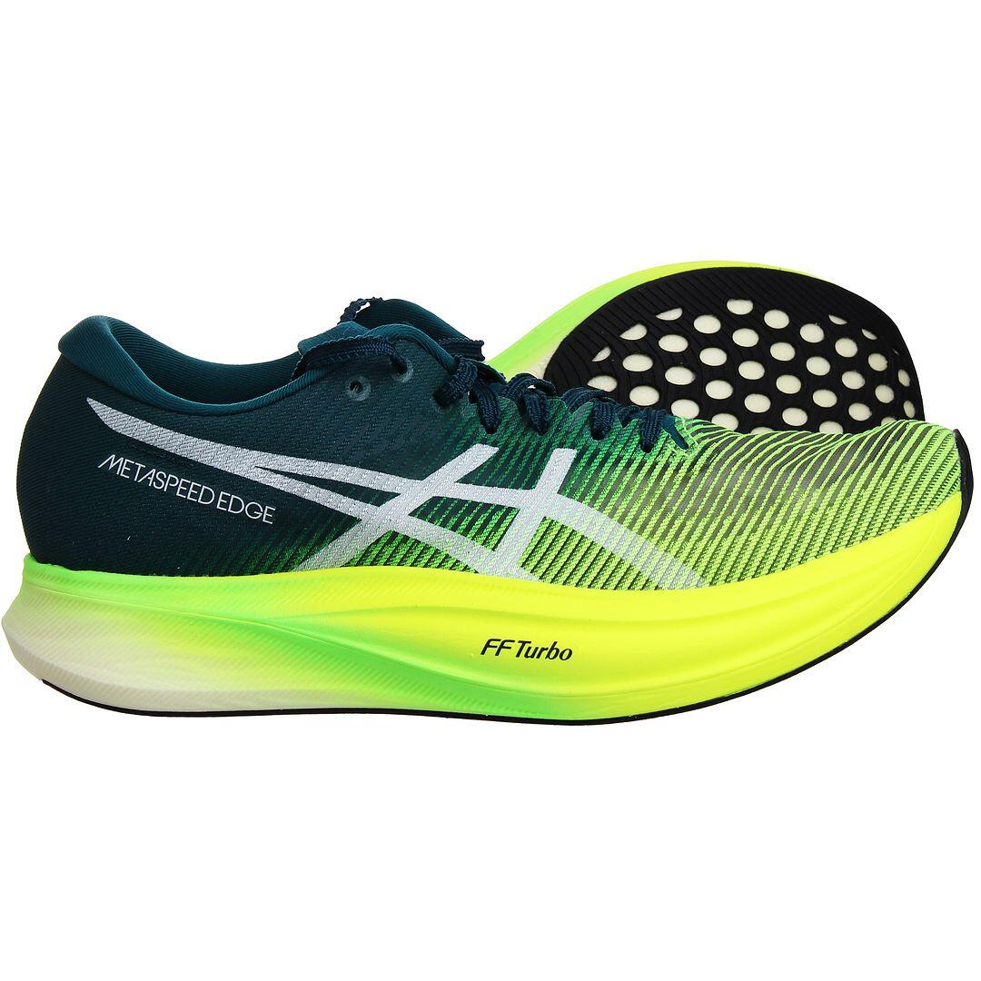 Asics MetaSpeed Edge+ Mens Yellow Running Shoes 5/5