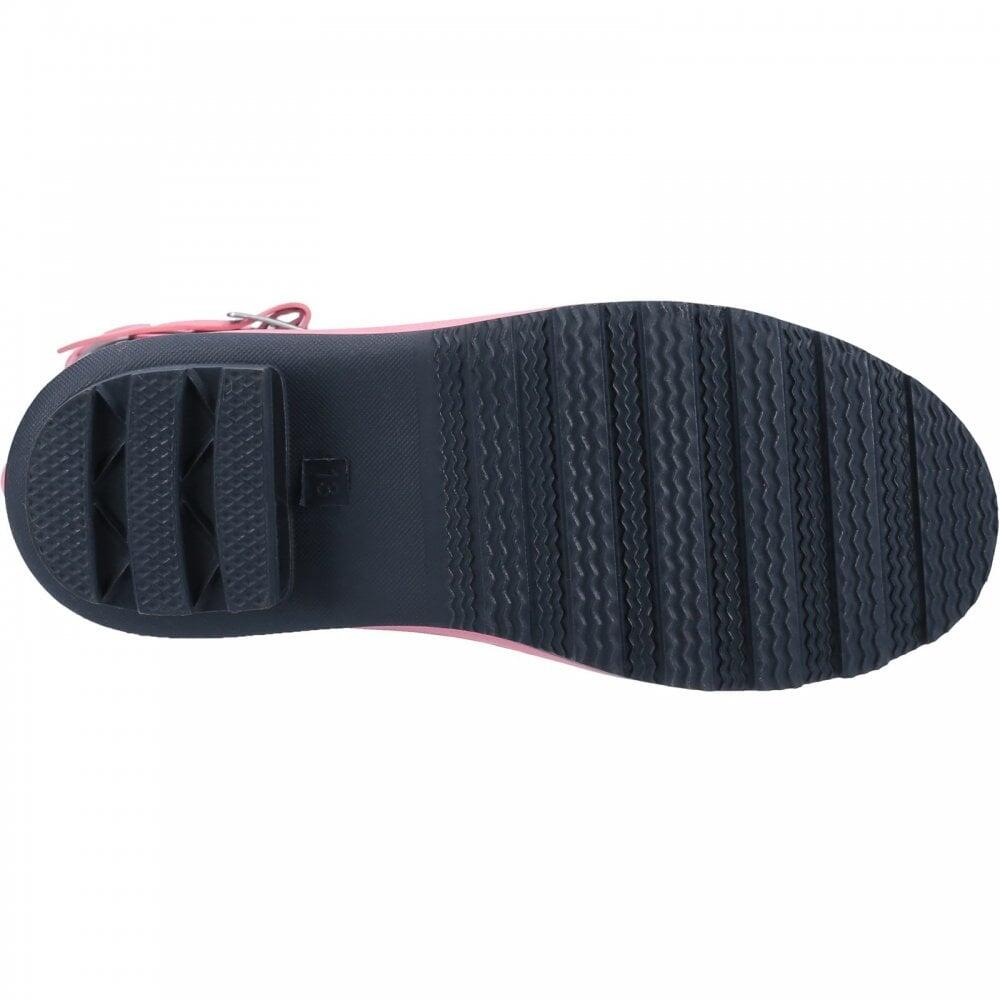 Cotswold Spot | Navy | Girls Dalamation Wellingtons COL: Navy, SIZE: U 5/7