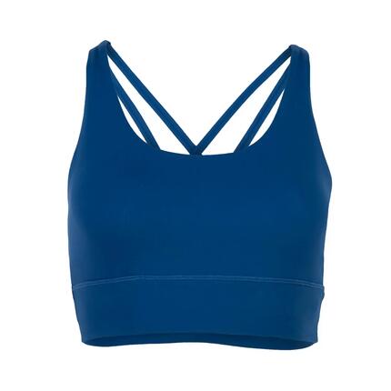 Soutien-gorge de sport, soutien-gorge de yoga pour femmes, bleu pur, taille L