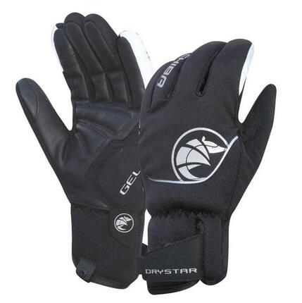 Chiba Handschuh Dry Star lang schwarz silber Gr XS/6