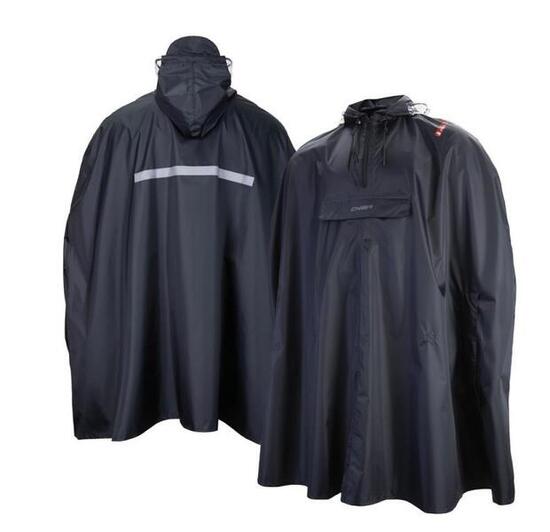 Chiba Regenponcho schwarz Gr XS/S