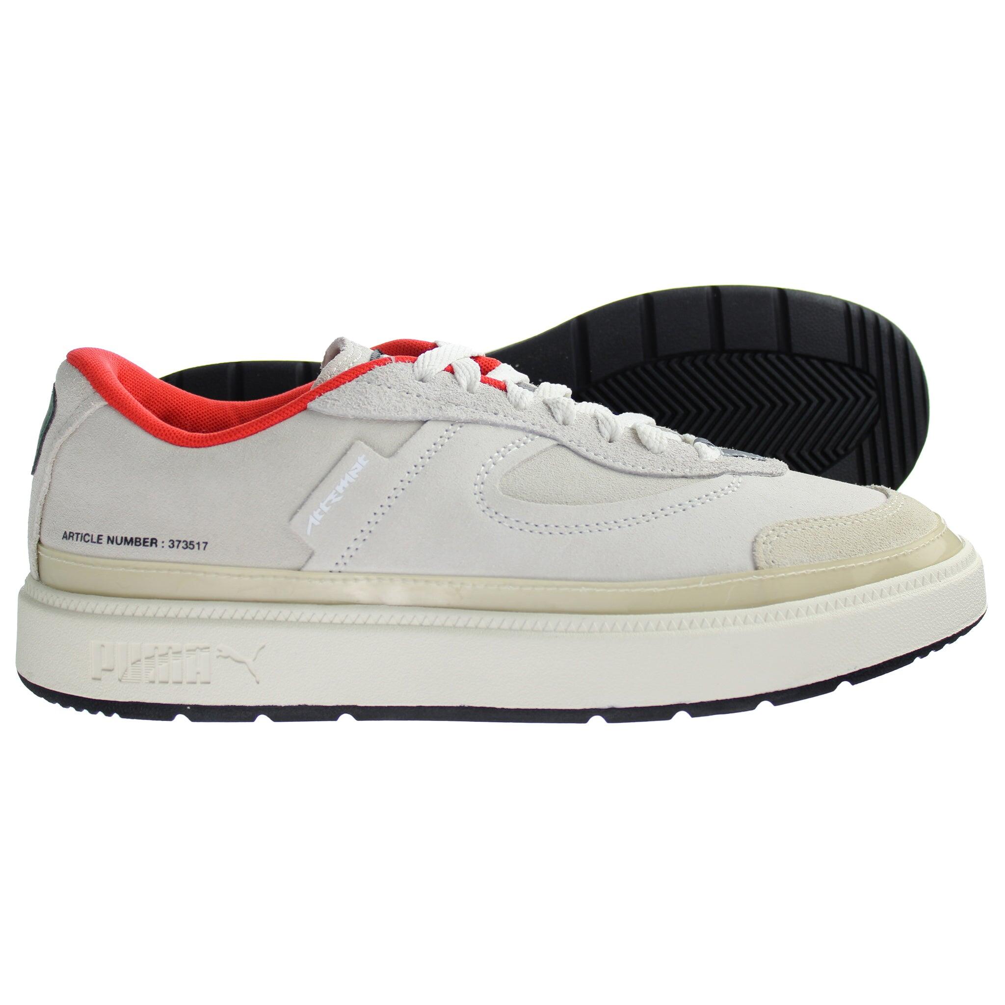 Puma Oslo Pro ATTEMPT Mens Off White Trainers 4/5