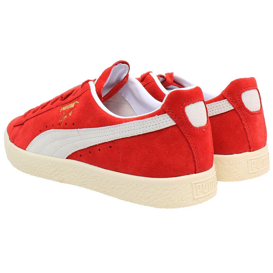 Puma Clyde OG Mens Red Trainers 3/5