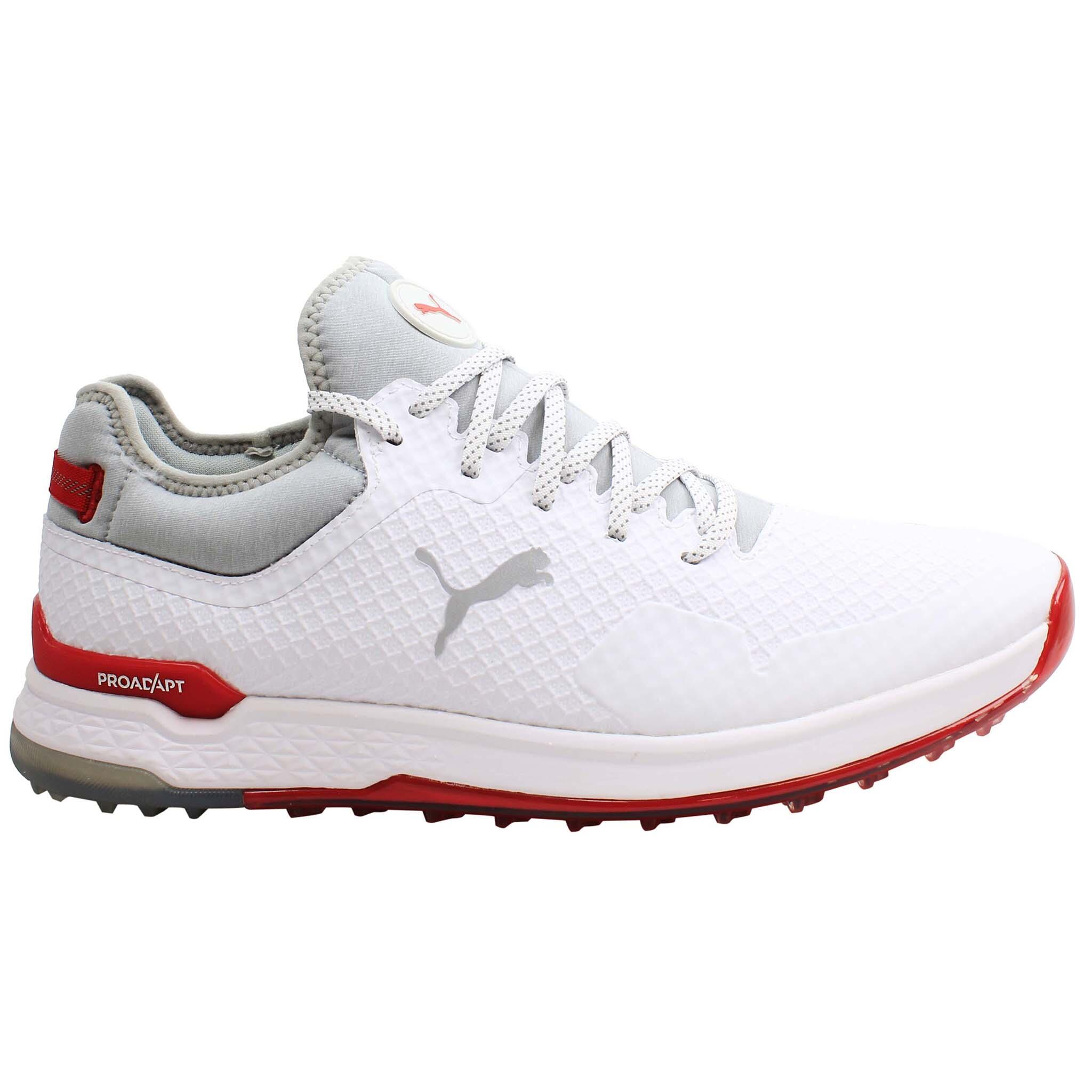 Puma Proadapt Alphacat Mens White Golf Shoes 4/5