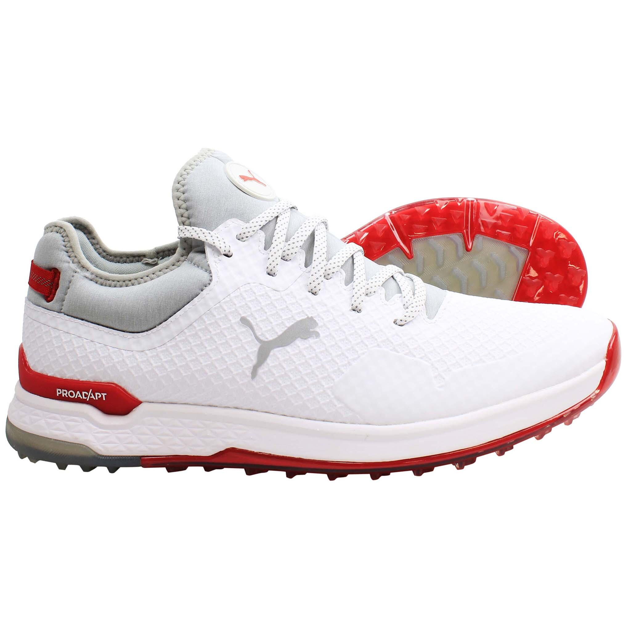 Puma Proadapt Alphacat Mens White Golf Shoes 2/5