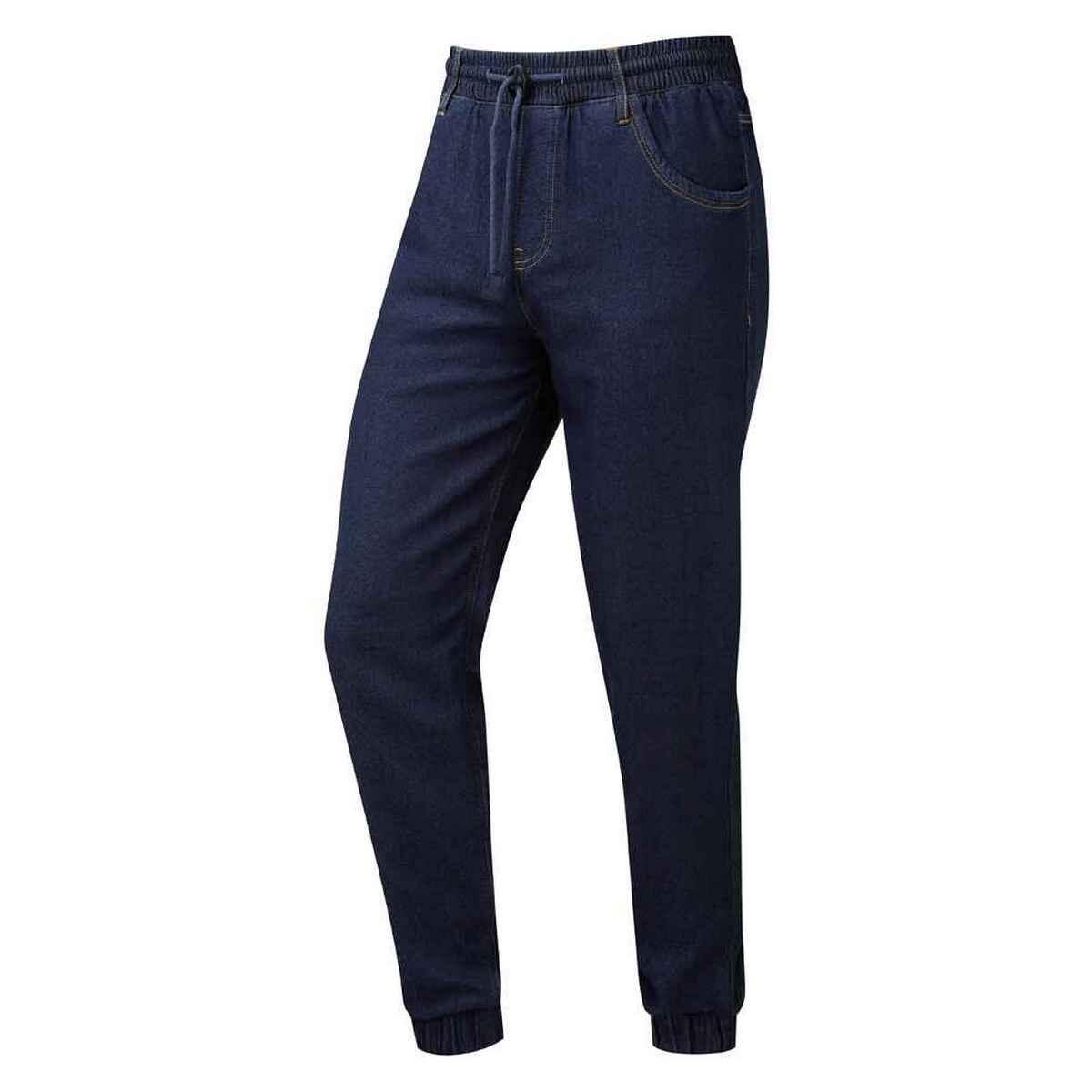 Premier - Pantalon De Cuisine Style Jogging Artisan Adulte (denim Indigo) - Pantalons - Bleu - 42 M/l - Decathlon