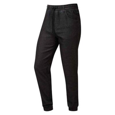 Volwassen uniseks artisan chef joggingbroek (indigo denim)
