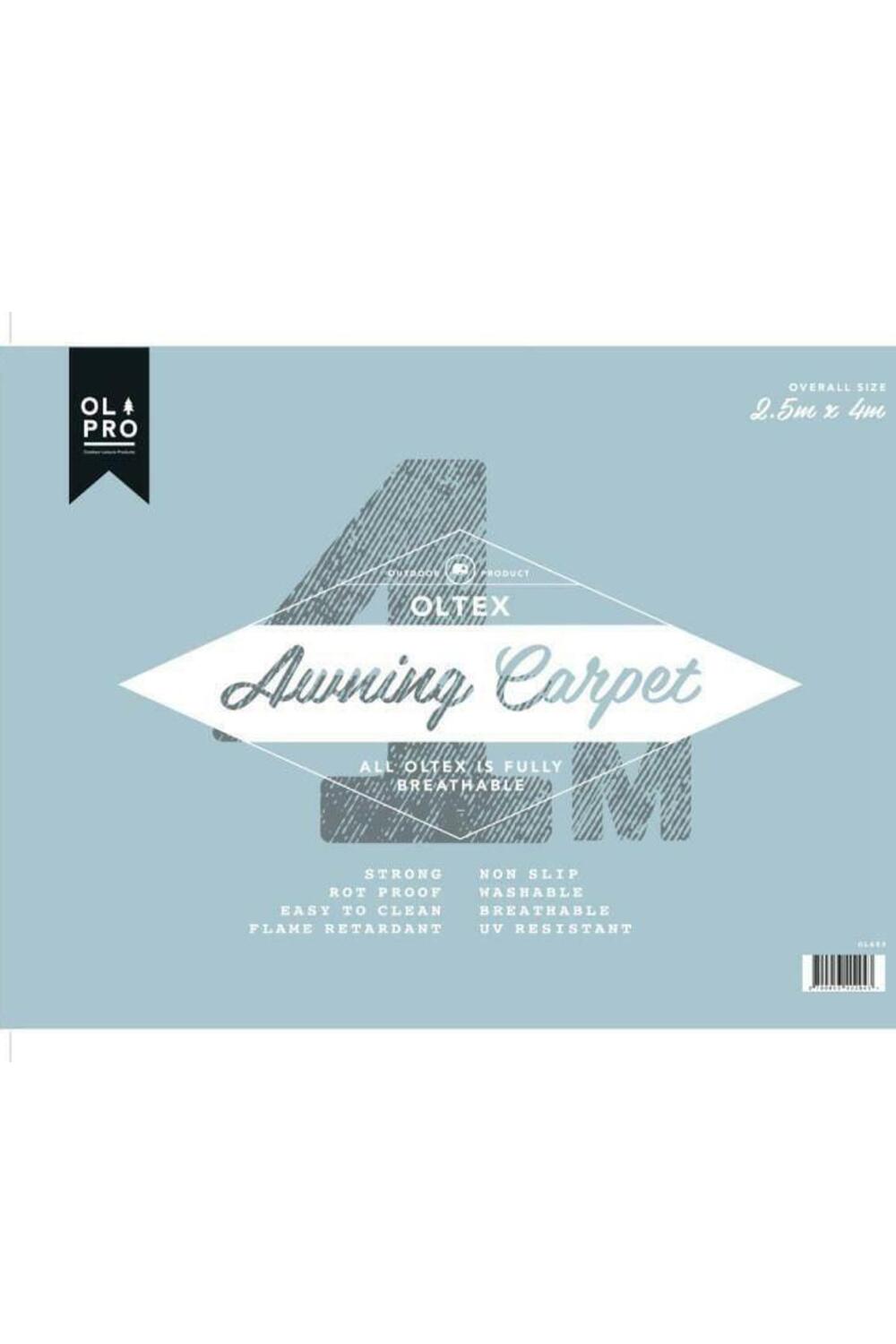 OLTEX Breathable Awning Carpet Blue/ Grey 5/5