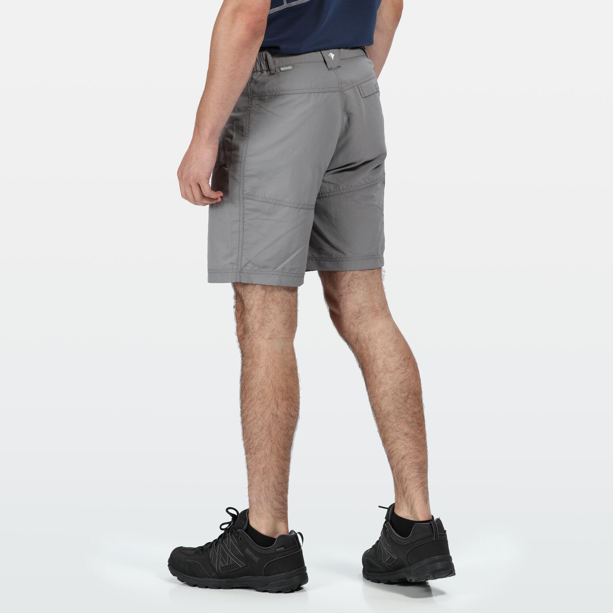 kurze Wanderhose Leesville Shorts II Wandern/Outdoor/Trekking Herren Rock Grey 3/6